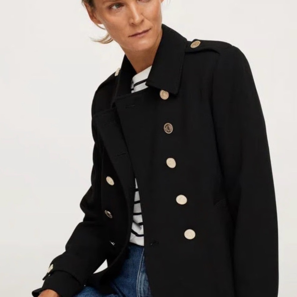 Mango Military Style Jacket